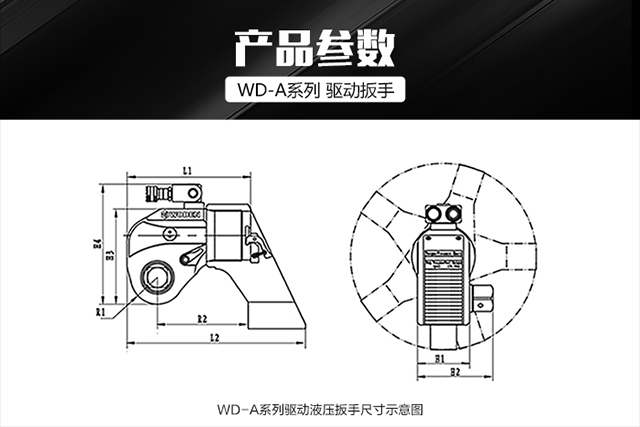 WD-A型驅(qū)動液壓扳手示意圖